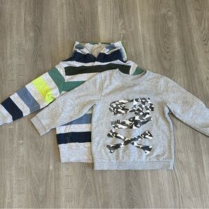 H&M, Crazy 8: Boy’s Sweatshirts (Size: 4T & 4-6)
